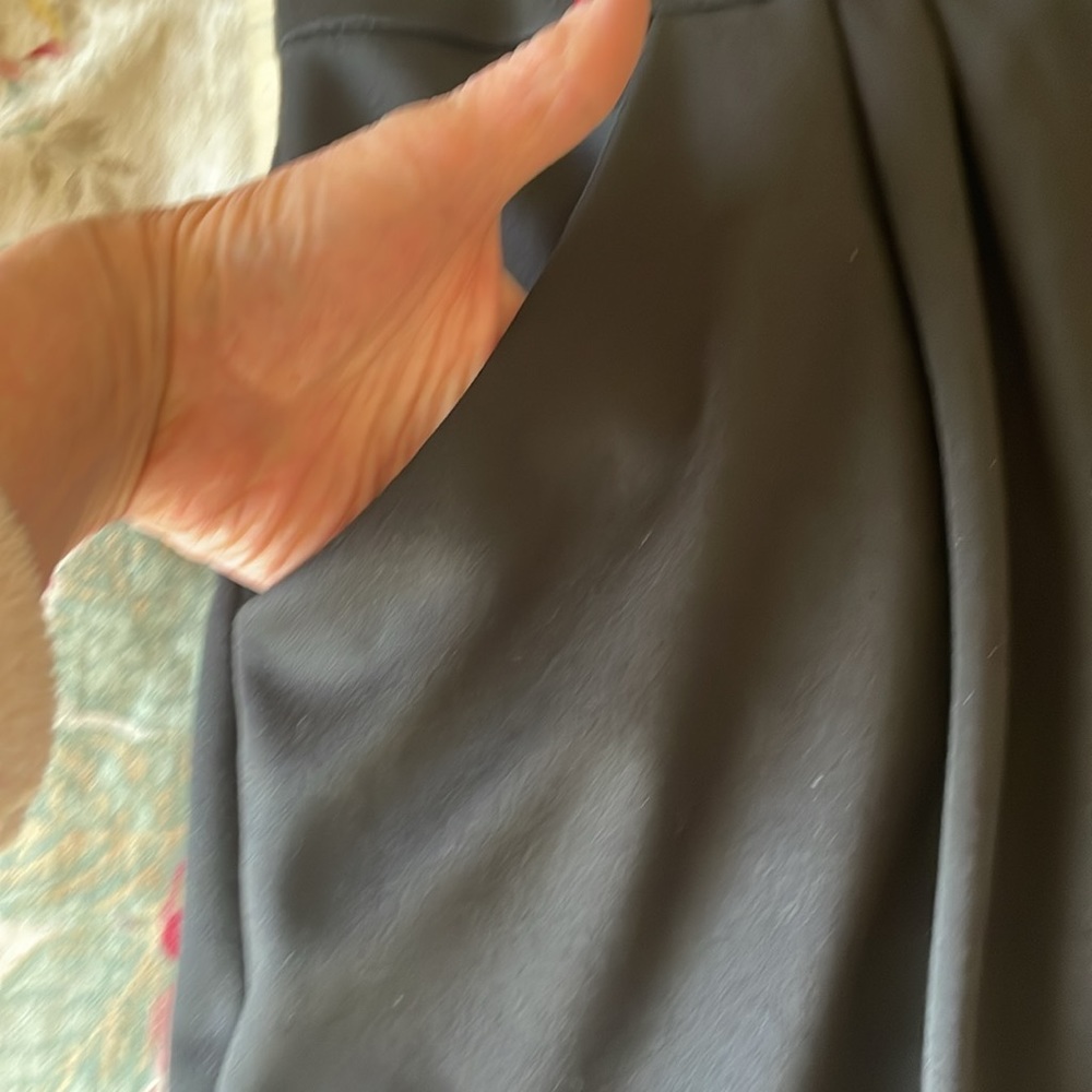 Tiana B. XL Black Dress Short Sleeve Scoop Neck with two front pockets - Picture 8 of 11